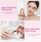 At-Home Gel Nail Combo (UV Lamp + Cat-Eye Gel Pen)