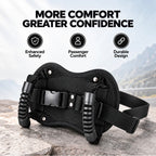 Motorcycle Passenger Safety Belt with Grab Handles
