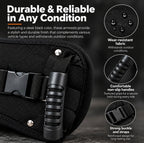 Motorcycle Passenger Safety Belt with Grab Handles