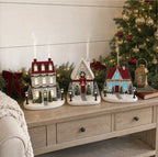 Winter Chimney-Mist Lighted Holiday Cottage Diffuser