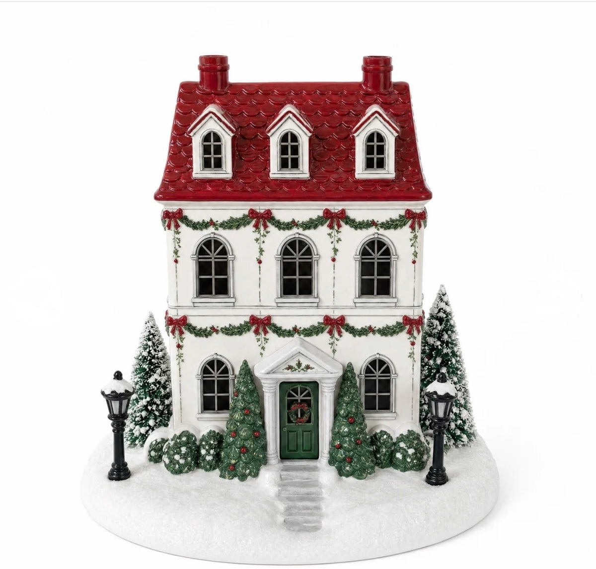Winter Chimney-Mist Lighted Holiday Cottage Diffuser