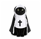 Holy Nun Pet Costume & Cape for Cats and Dogs