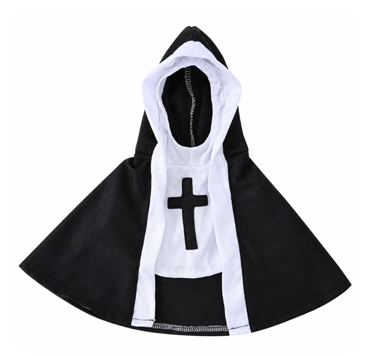 Holy Nun Pet Costume & Cape for Cats and Dogs
