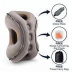 Ergonomic Inflatable Travel Pillow