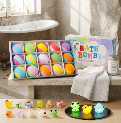 bath bomb for kids with surprise inside