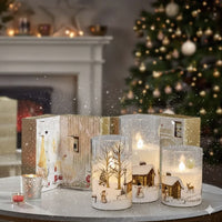 Whimsical Snowman Flameless Candles™