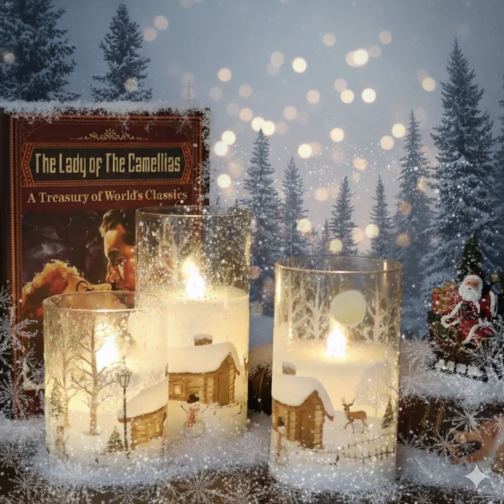 Whimsical Snowman Flameless Candles™