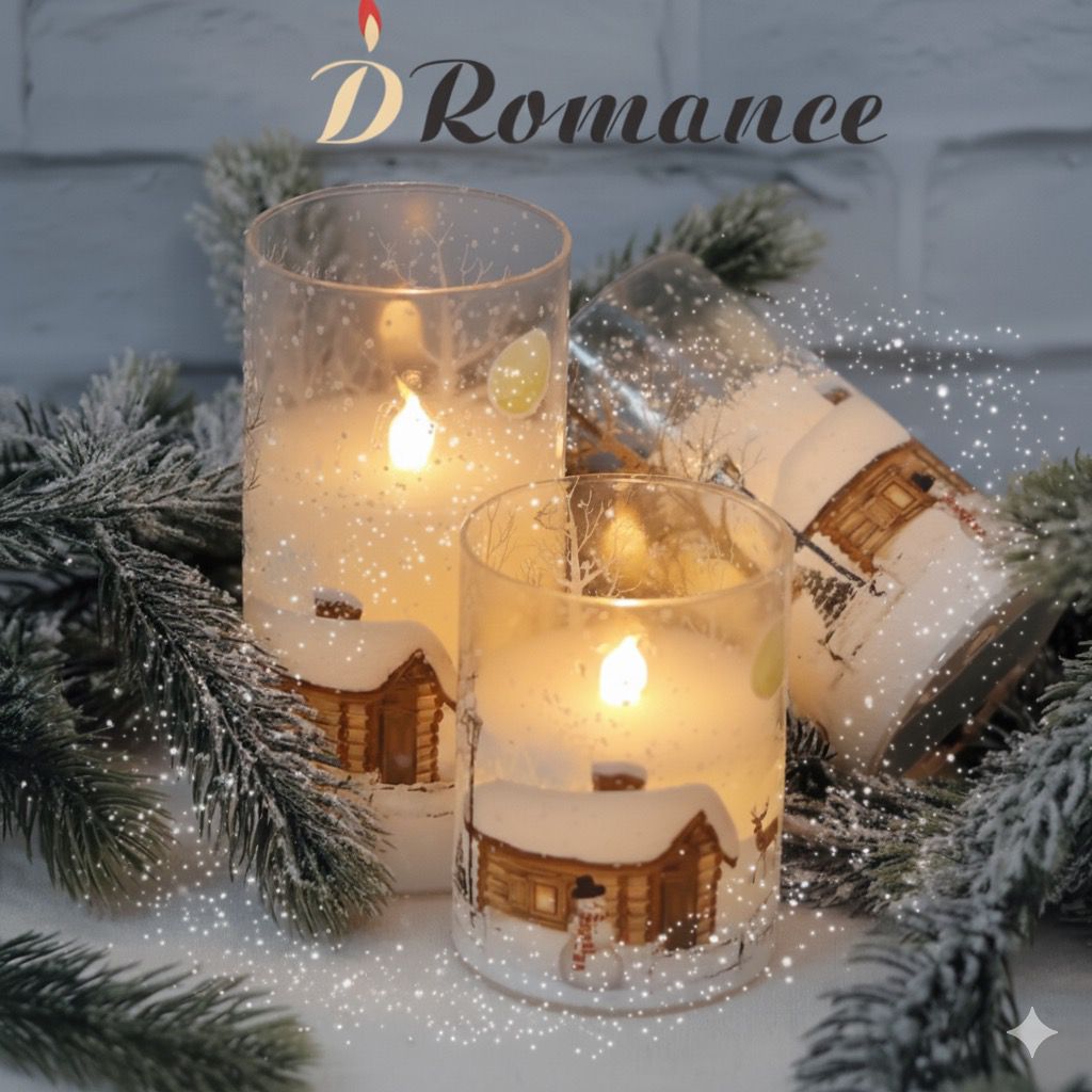 Whimsical Snowman Flameless Candles™