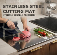 Stainless Steel Cutting & Kneading Board 40x30cm
